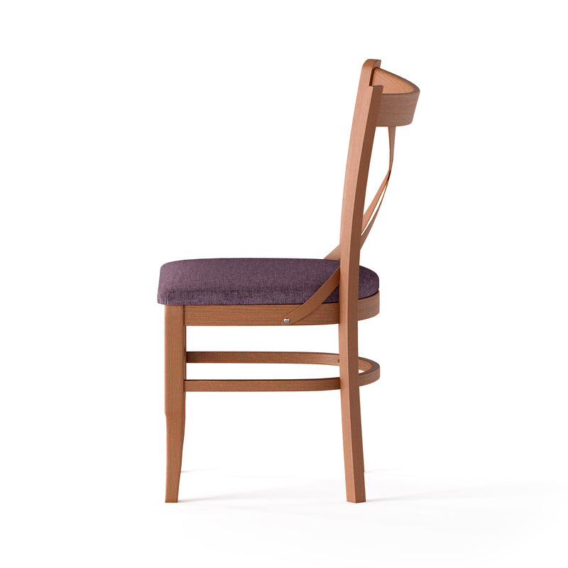 solid wood dining chair