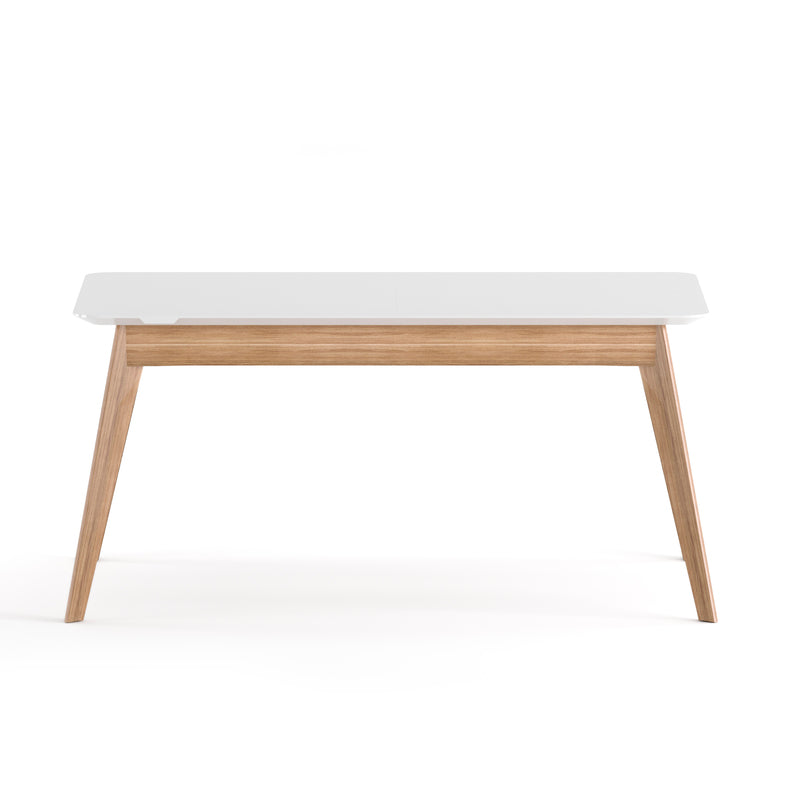 rounded dining table