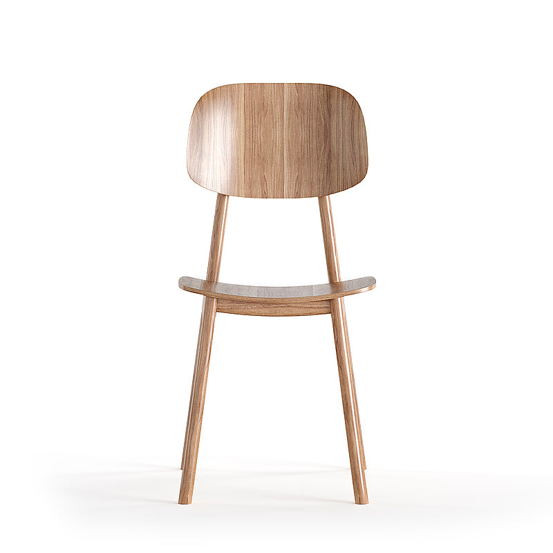 Solid wood dining chair