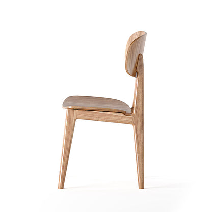 Modern solid wood dining chair