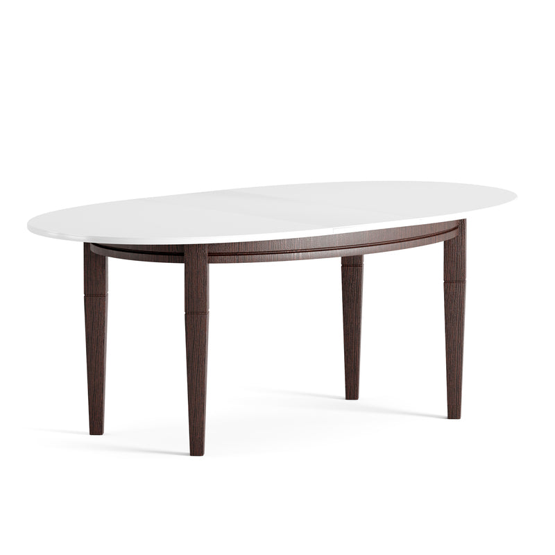 Oval Extendable dining table